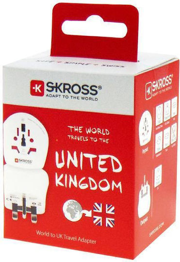 Skross Αντάπτορας Πρίζας από Universal σε Αγγλίας
