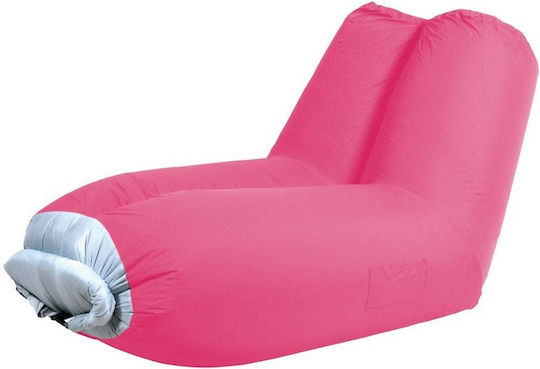 Lianos Inflatable Lazy Bag Pink 178x98cm
