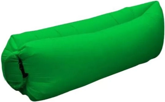 Inflatable Air Sofa Φουσκωτό Lazy Bag Πράσινο 185cm