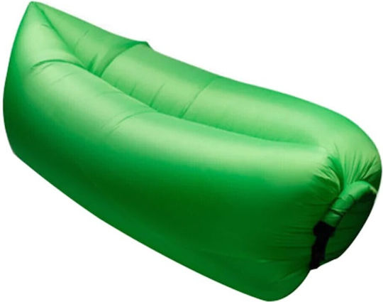 Inflatable Air Sofa Φουσκωτό Lazy Bag Πράσινο 185cm