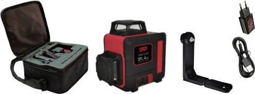 Spap SPL / 4CG Rotational Laser Level Green Beam 3.7V with Working Range 30m