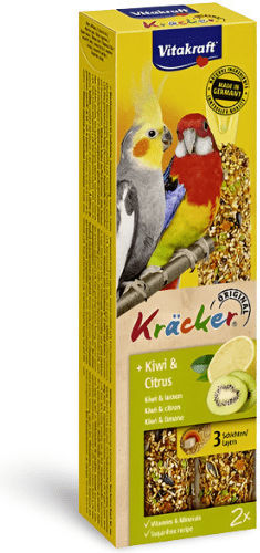 Vitakraft DUO Vogelfutter in Stick für Mittlere Papageien