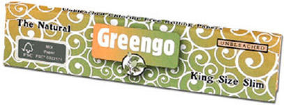 GreenGo Χαρτάκια Στριφτού Τσιγάρου Slim King Size 33 φύλλα 50τμχ