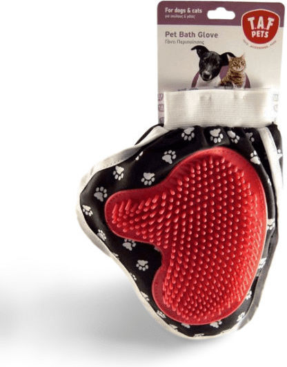 T.A.F. Pets Pet Bath Glove Ръкавица за почистване на тяло куче 23x28см