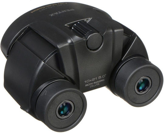 Pentax Αδιάβροχα Κιάλια UP 10x21 (Black) 10x21mm Porro 210gr