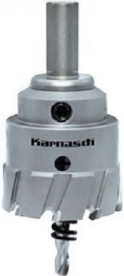 Karnasch Диамантена коронка Powermax Карбиден Пoтиpотpъпaн с водач Φ58mm Карбиден с диаметър от 6mm до 58mm за Метал и Пластмаса