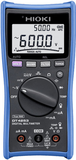 Hioki DT4253 Digital Multimeter with AC / DC Measurement