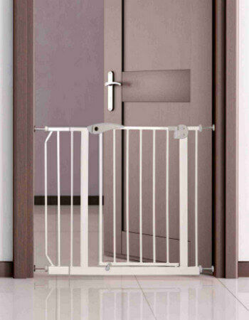Trixie Extension Separation Barrier 10x76cm made of Metal in White Color 10 x 76cm