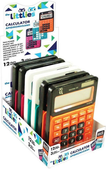 Luna CH-2720 Calculator Accounting 12 Digits in Orange Color 1pcs
