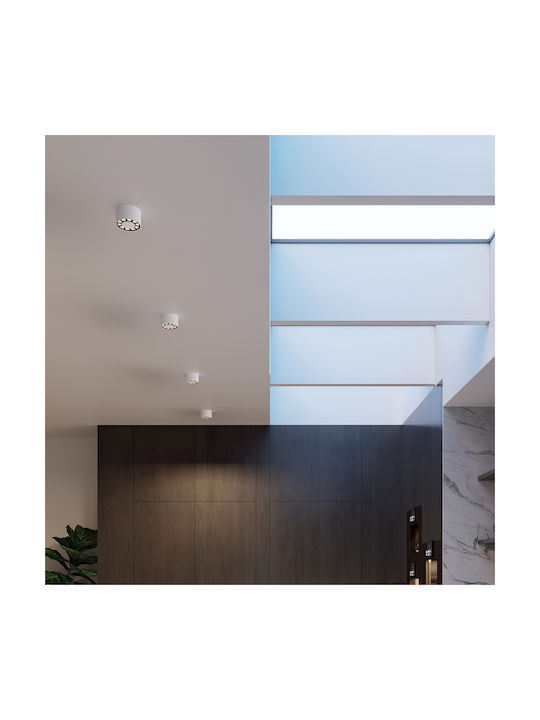 Sollux Einzel LED Natürliches Weiß Spot in Weiß Farbe