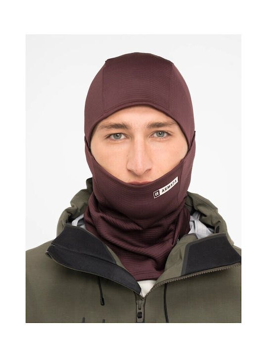 Armada Polyester Rider Full Face Balaclava in Red Colour Red Colour