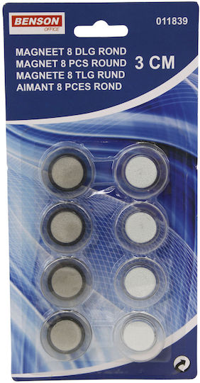 Benson Set Magnete 30x30mm 8Stück
