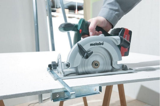 Metabo KSA 18 LTX Δισκοπρίονο 18V 2x4Ah με Σύστημα Αναρρόφησης