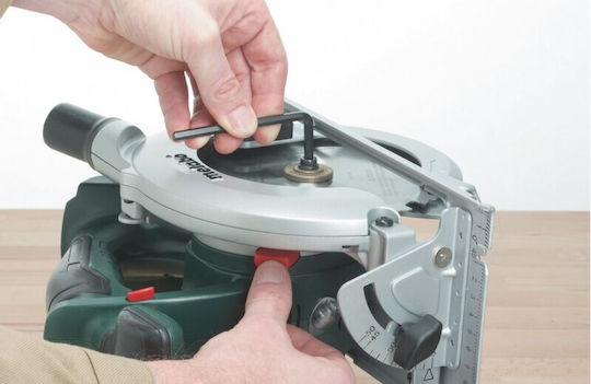 Metabo KSA 18 LTX Δισκοπρίονο 18V 2x4Ah με Σύστημα Αναρρόφησης