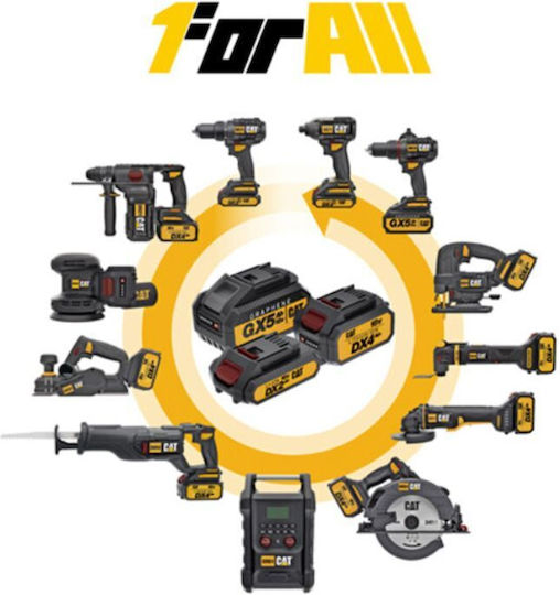 CAT Circular Saw Brushless 18V Solo with Dust Extraction System