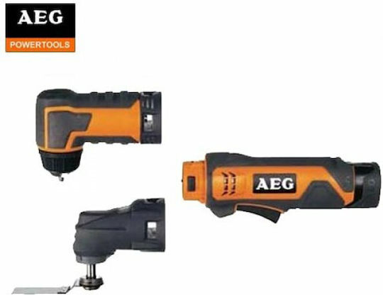 AEG Tools BWS 12 C Oszillierend Elektrisches Multifunktionswerkzeug 2x1.5Ah mit Geschwindigkeitsregelung
