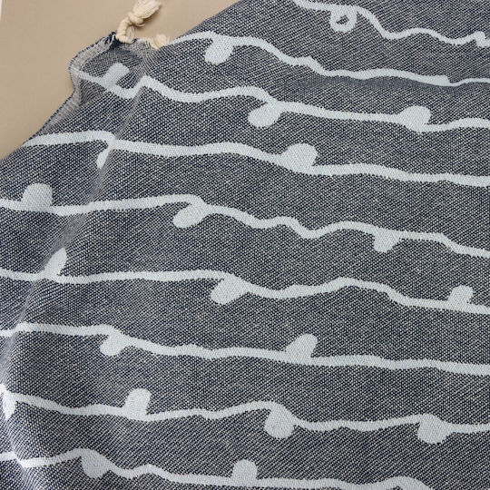 Seamuse Strandtuch Gray 180x100cm.