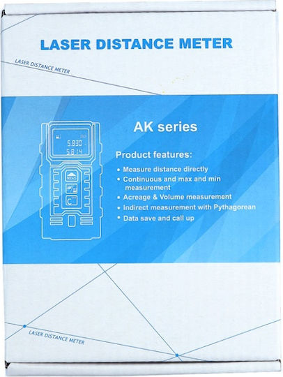 Laser Distance Meter AK40M with Range up to 40m
