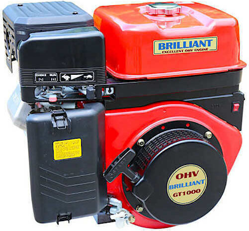 Brilliant GT 1000 Бензинов двигател Четиритактов двигател 296.6сс 10к.с με Μίζα