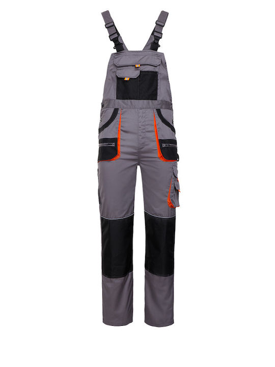 Stenso Work Coveralls Dungarees Gray