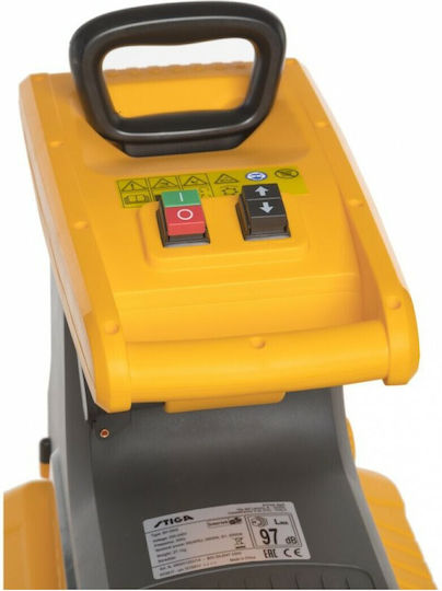 Stiga Bio Silent 2500 Distrugător De Ramuri Electric Cu Recipient