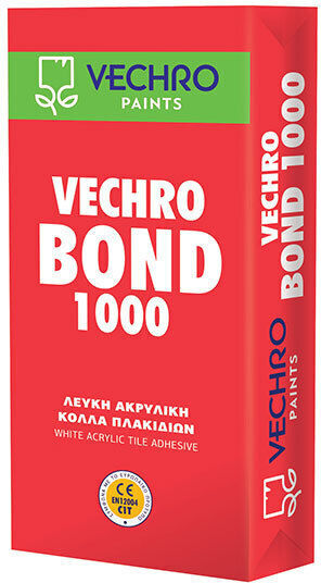 Vechro Bond 1000 Клей Плочки Бял 5кг