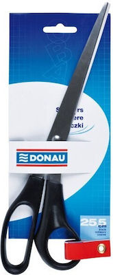 Donau Scissors 25.5cm with Metallic Blade Black