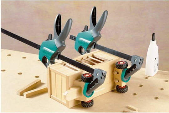 Wolfcraft Clamp EHZ Easy 300-75mm Clamp Automatic Trigger Maximum Opening 300mm