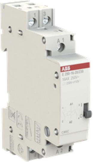 Abb Ρελέ Ράγας Καστάνιας 16A Διπολικό με Τάση 230V 230V/AC
