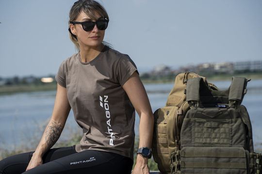 Pentagon Whisper T-shirt σε Λευκό χρώμα