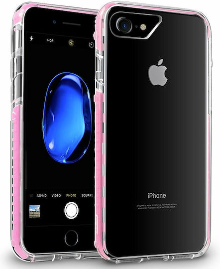 Orzly Fusion Bumper Back Cover Πλαστικό Ροζ (iPhone SE 2022/2020)