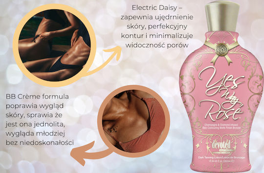 Devoted Creations Yes Way Rose Self Tanning Lotion Σώματος 360ml