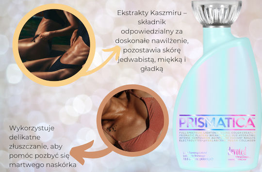 Devoted Creations Prismatica Solarium Lotion Σώματος Dark 400ml