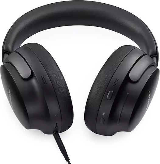 Bose Quietcomfort Ultra Kabellos / Kabelgebunden Über Ohr Kopfhörer mit 24 Stunden Betriebszeit und Quick Charge Schwarz