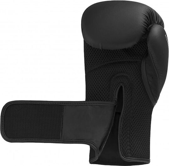 adidas Hybrid 25 Boxhandschuhe aus Kunstleder Schwarz