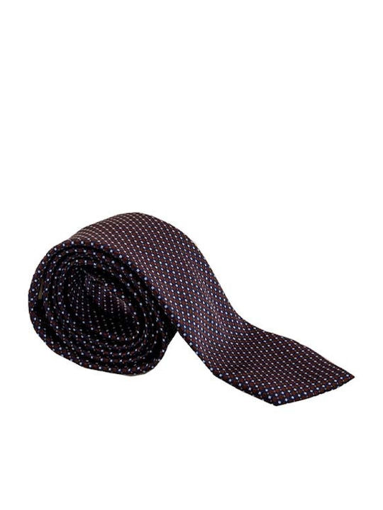 Makis Tselios Fashion Men's Tie Printed Brown