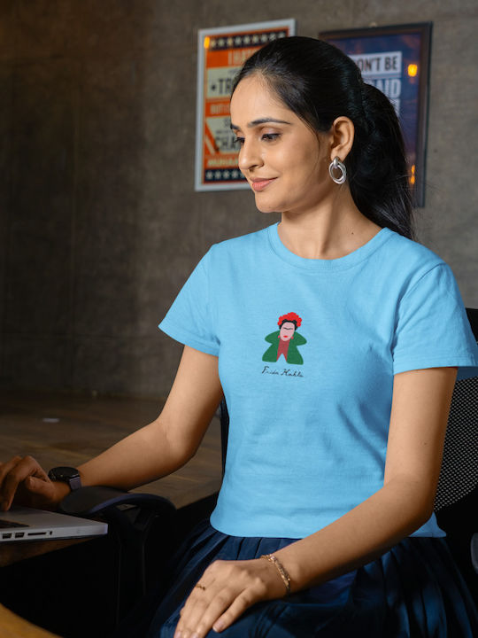 TKT T-shirt Frida Kahlo Rosa Baumwolle