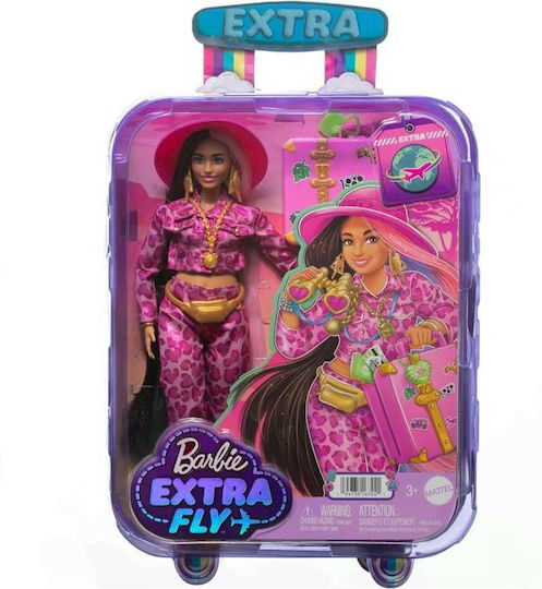Barbie Fly Safari Κούκλα Extra για 3+ Ετών