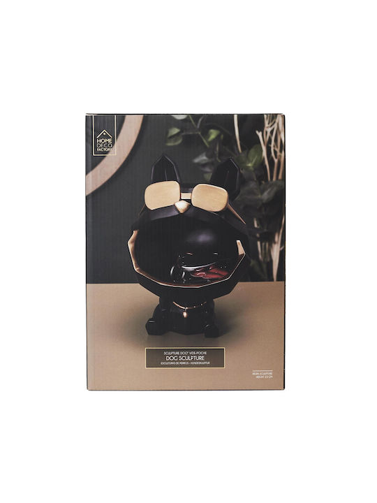The Home Deco Factory Διακοσμητικό Σκυλάκι Πολυρητίνης 17x17x23.5cm