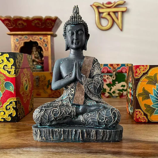 Niyamas Decorative Buddha Polyresin 14x7.5x22cm 1pcs