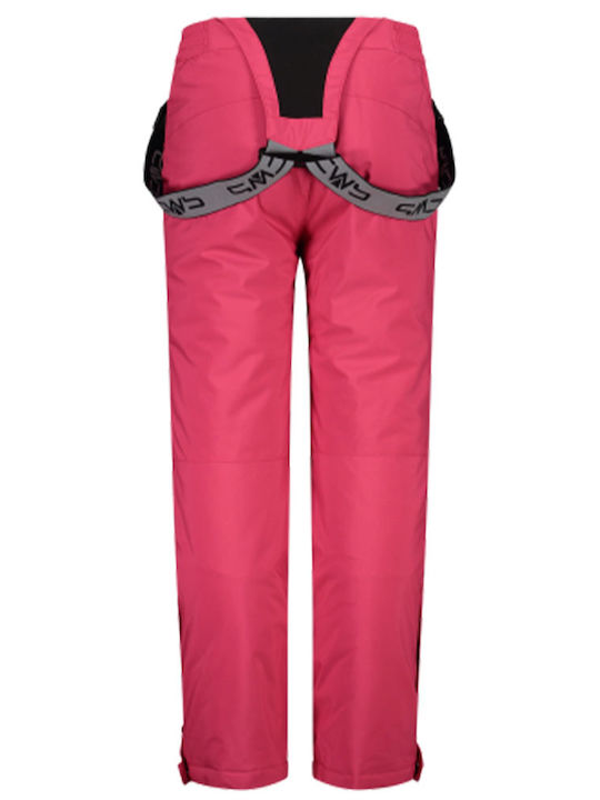 CMP 3W15994-H184 Kids Dungarees for Ski & Snowboard Pink