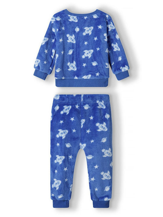 Minoti Kinder-Pyjama Μπλε