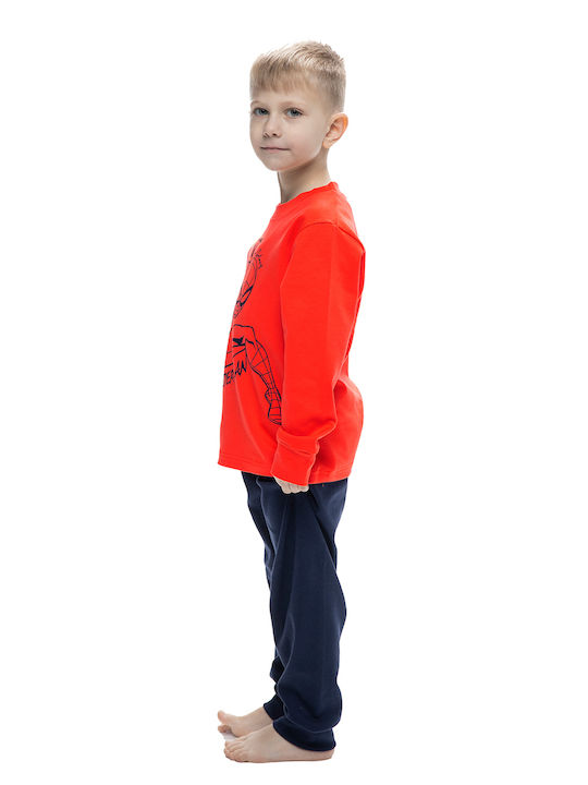 Galaxy Kinder Schlafanzug Baumwolle κόκκινο