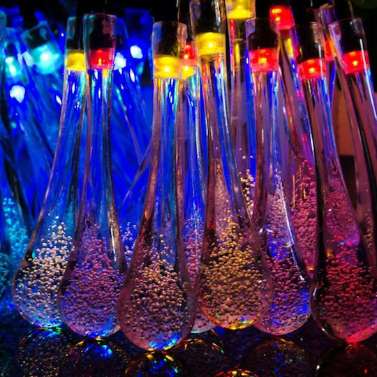 Factory Led Wasserdicht Hängend Solarleuchte Girlande RGB mit Fotokontakt IP65