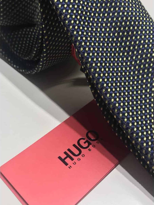 Hugo Boss Men's Tie Silk Monochrome in Black Color