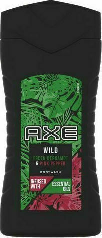 Axe Wild Fresh Bergamot & Pink Pepper Gel Bubble Bath for Men & Citrus Scent 250ml