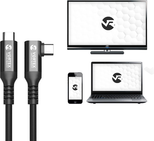 Meta Quest USB 3.2 Cable USB-C male - USB-C 3m VVR.K3M2.CO.OQ2.USB.C.2022