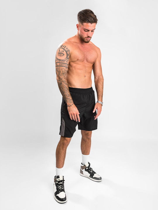 Sportliche Herrenshorts Black
