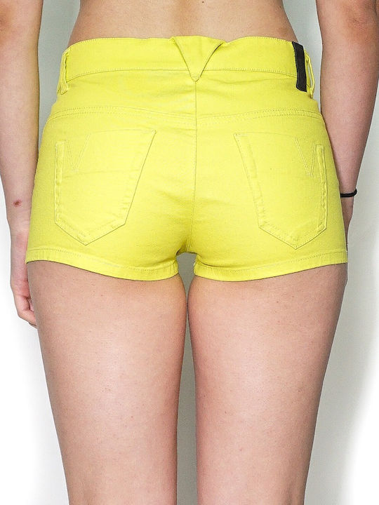 Diesel Women's Shorts Yellow