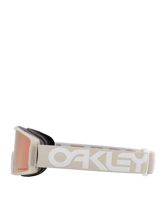 Oakley Line Miner Ски & Сноуборд Маска Детска Сив с Леща в Цвят Сив